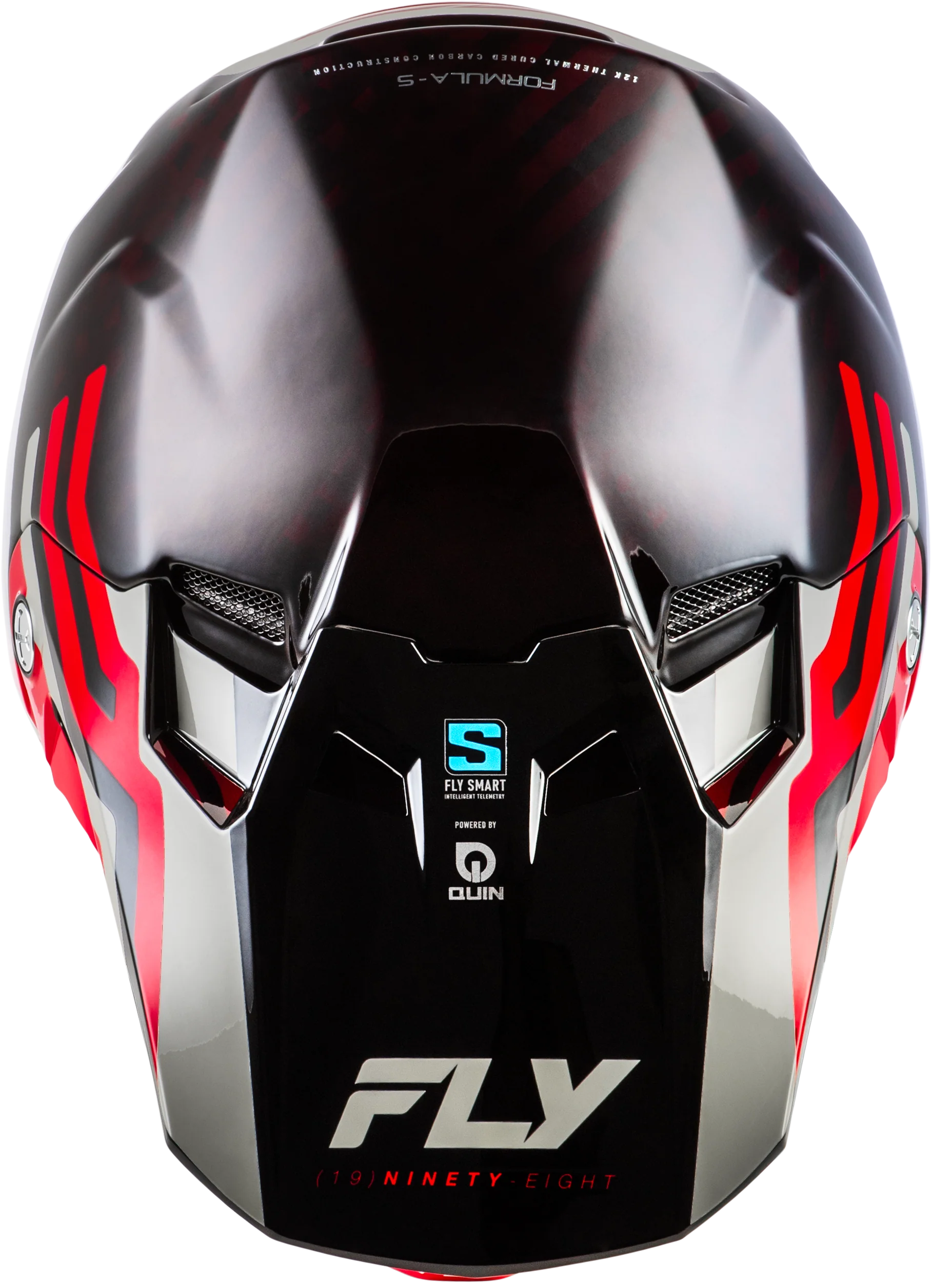 Yth Formula S Carbon Byte Hlmt Red Carbon/Red/Grey Yl - Image 3