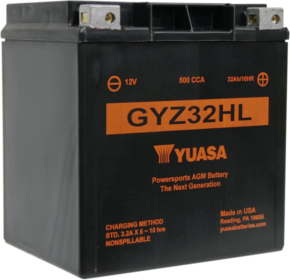 YUASA AGM Battery - GYZ32HL YUAM732GHL