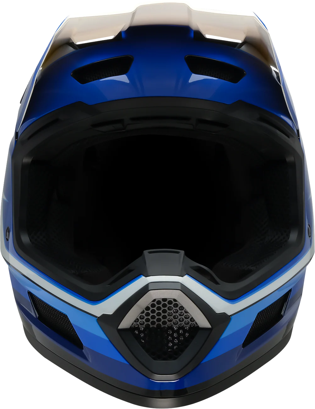 Z1R Dirt Maxx Helmet - Vortex - Blue/White - Small 0110-9688 - Image 2