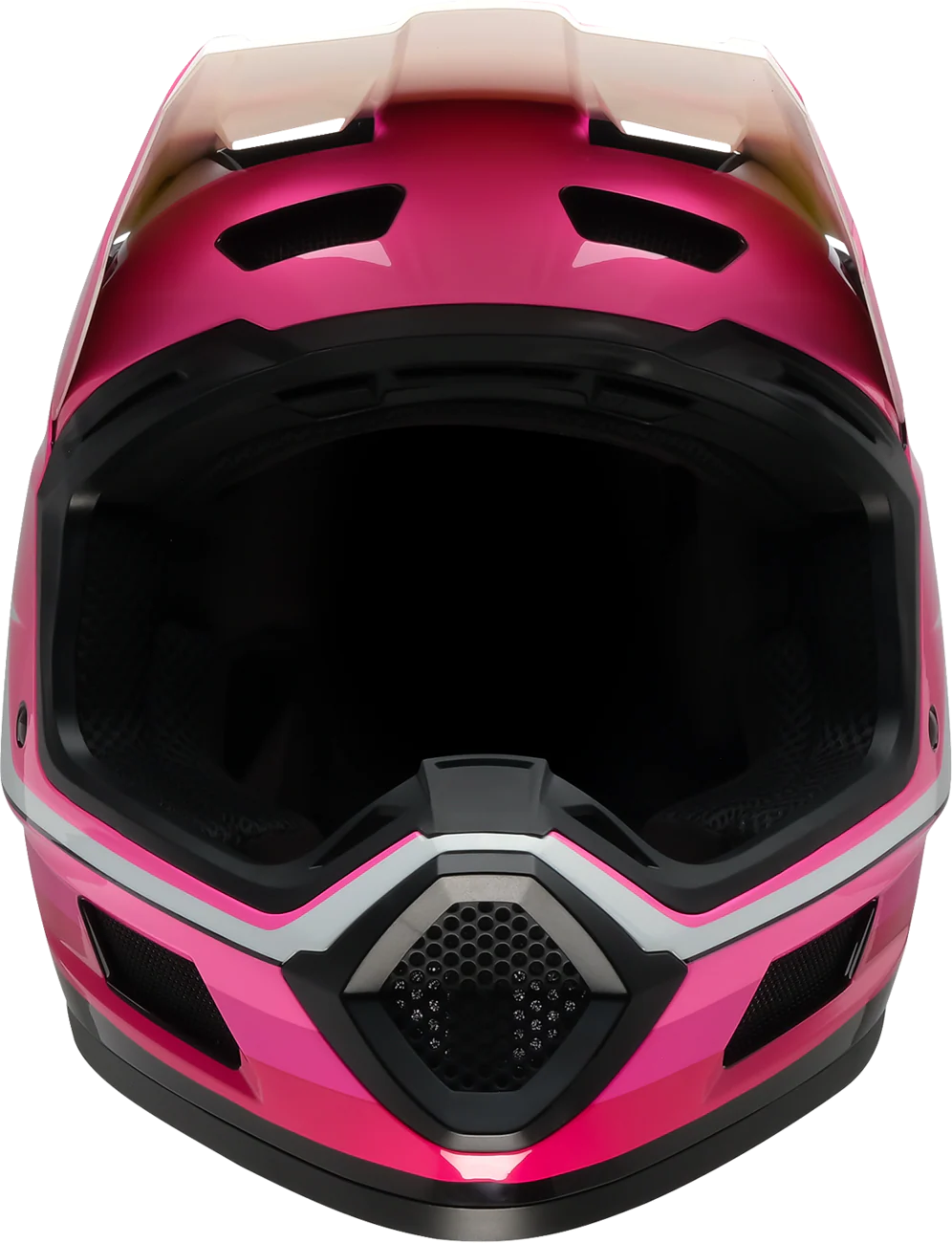 Z1R Dirt Maxx Helmet - Vortex - Pink/White - Medium 0110-9707 - Image 2