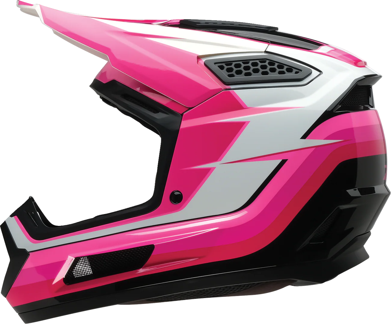Z1R Dirt Maxx Helmet - Vortex - Pink/White - Small 0110-9705
