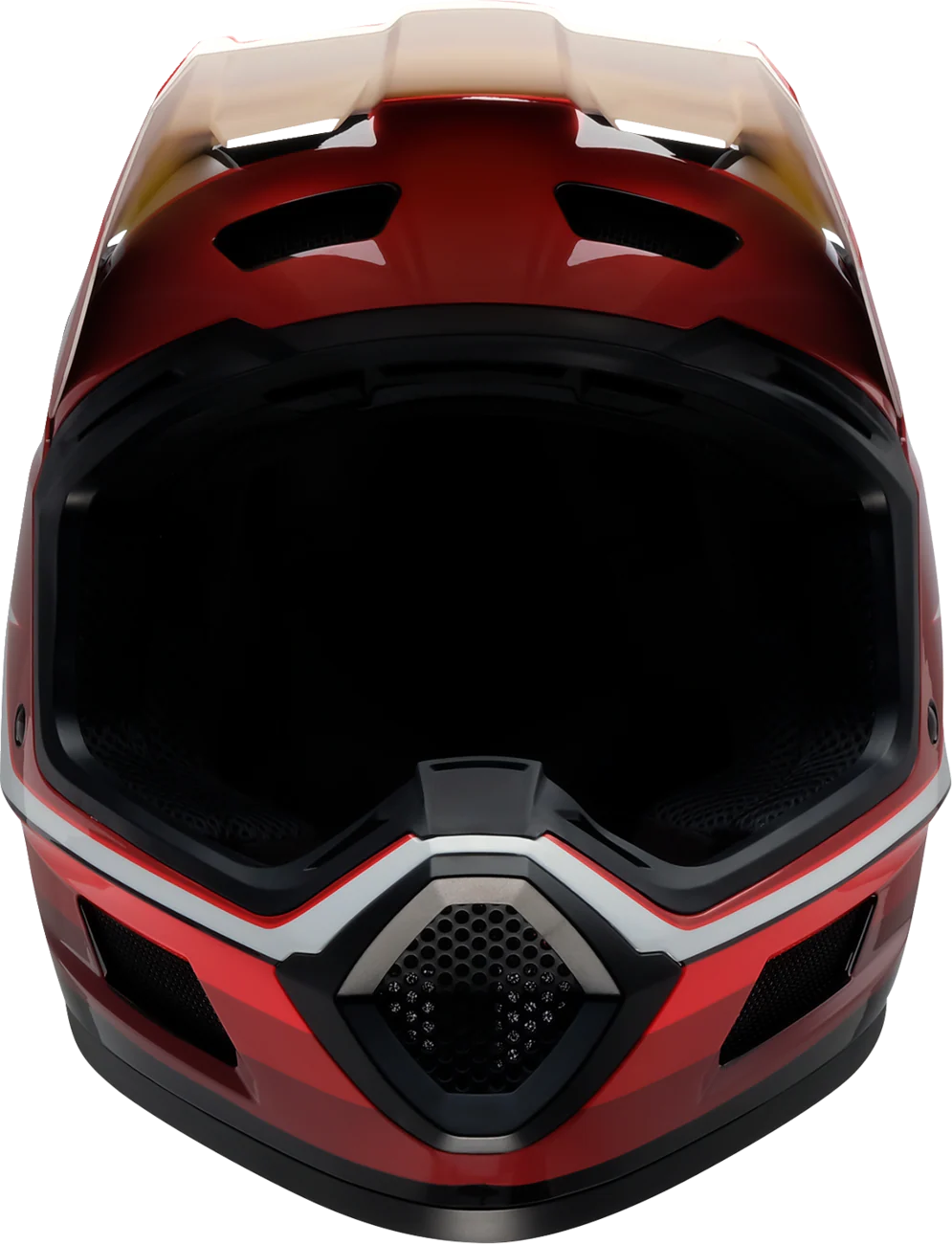 Z1R Dirt Maxx Helmet - Vortex - Red/White - 3XL 0110-9702 - Image 2