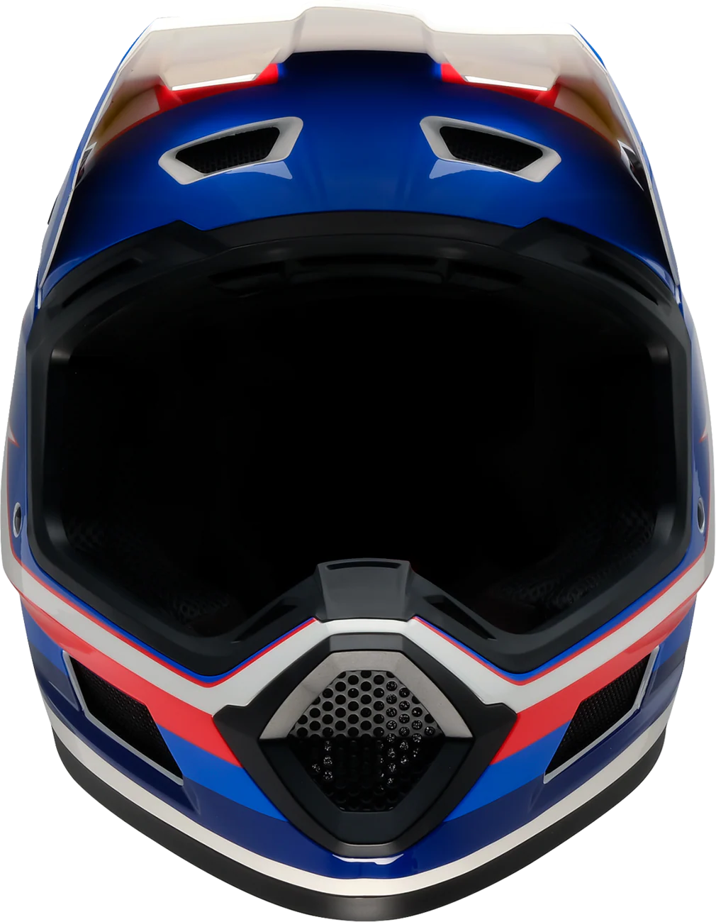 Z1R Dirt Maxx Helmet - Vortex - Red/White/Blue - Small 0110-9722 - Image 4