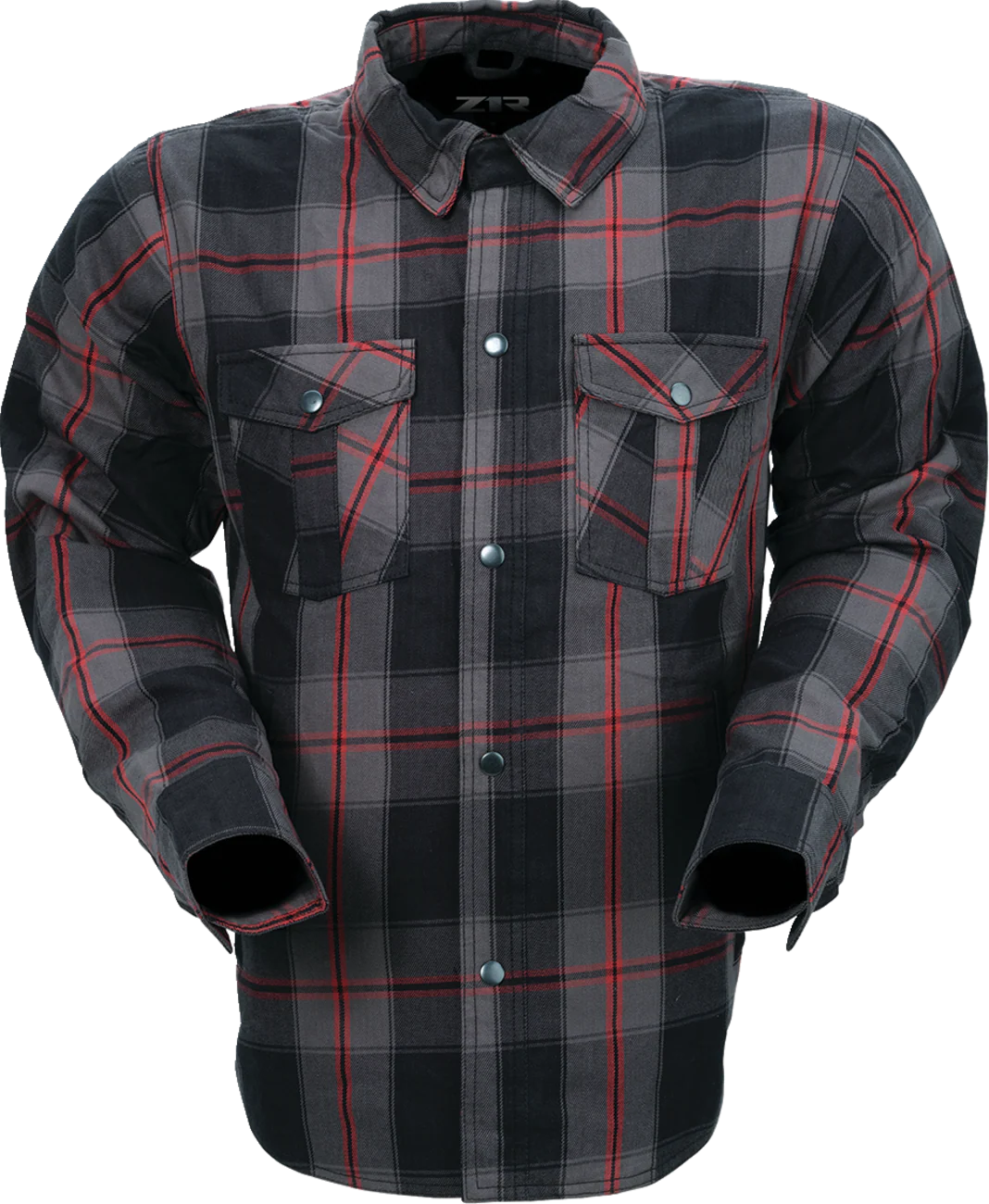 Z1R Flannel Shirt - Red - 4XL 3040-3299