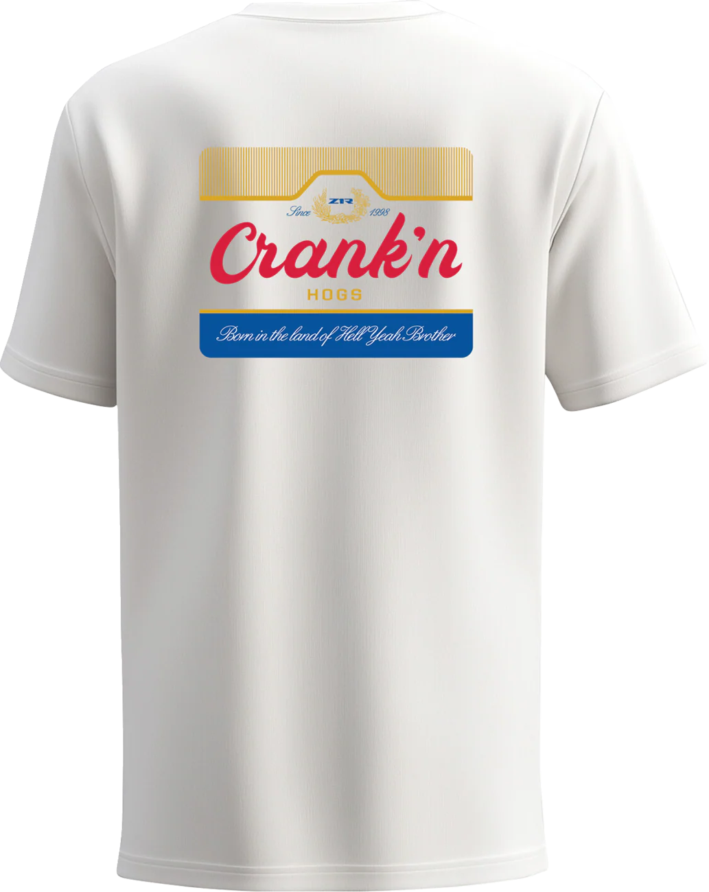 Z1R Hogs Crank'n T-Shirt - White - XL 3030-25319 - Image 2