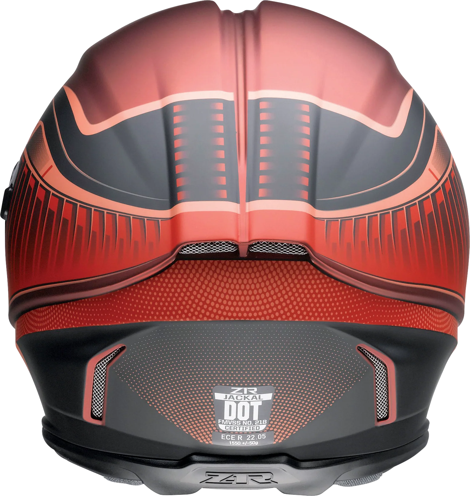 Z1R Jackal Helmet - Dark Matter - Red - XL 0101-14852 - Image 5