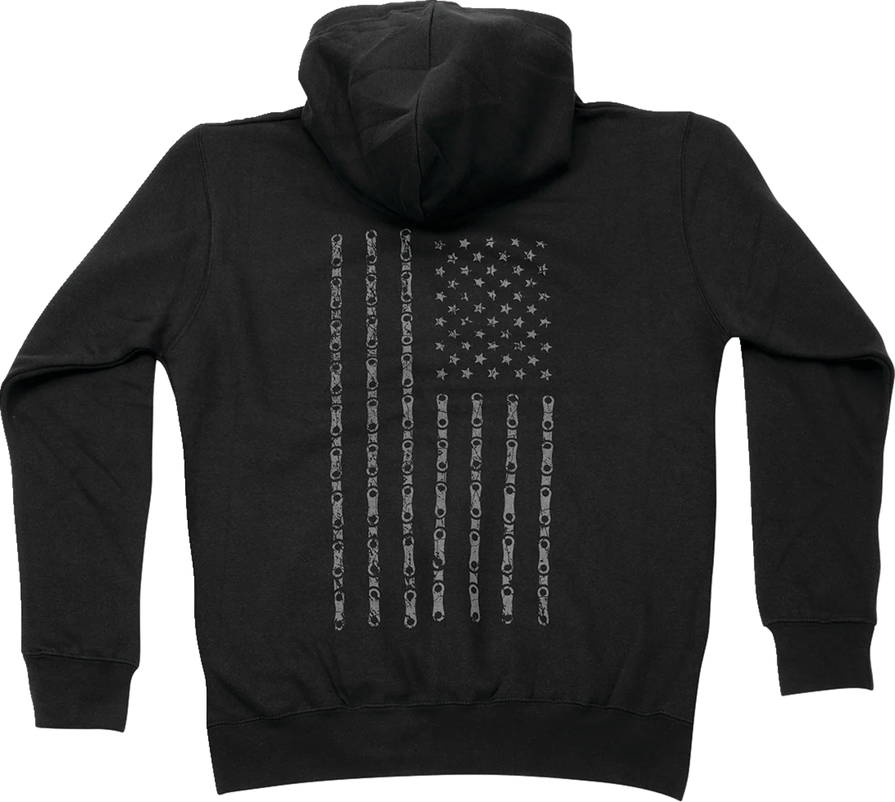 Z1R Merica Hoodie - Black - 2XL 3050-6566 - Image 2