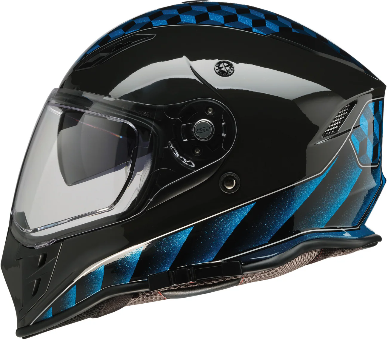 Z1R Nemesis Helmet - Thunderbird - Blue - XS 0101-17114