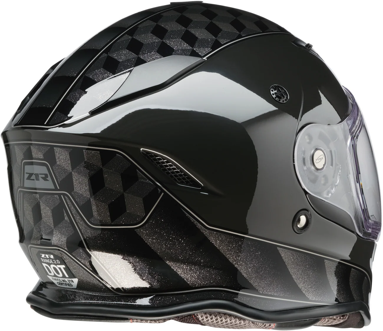 Z1R Nemesis Helmet - Thunderbird - Gray - 2XL 0101-17100 - Image 4