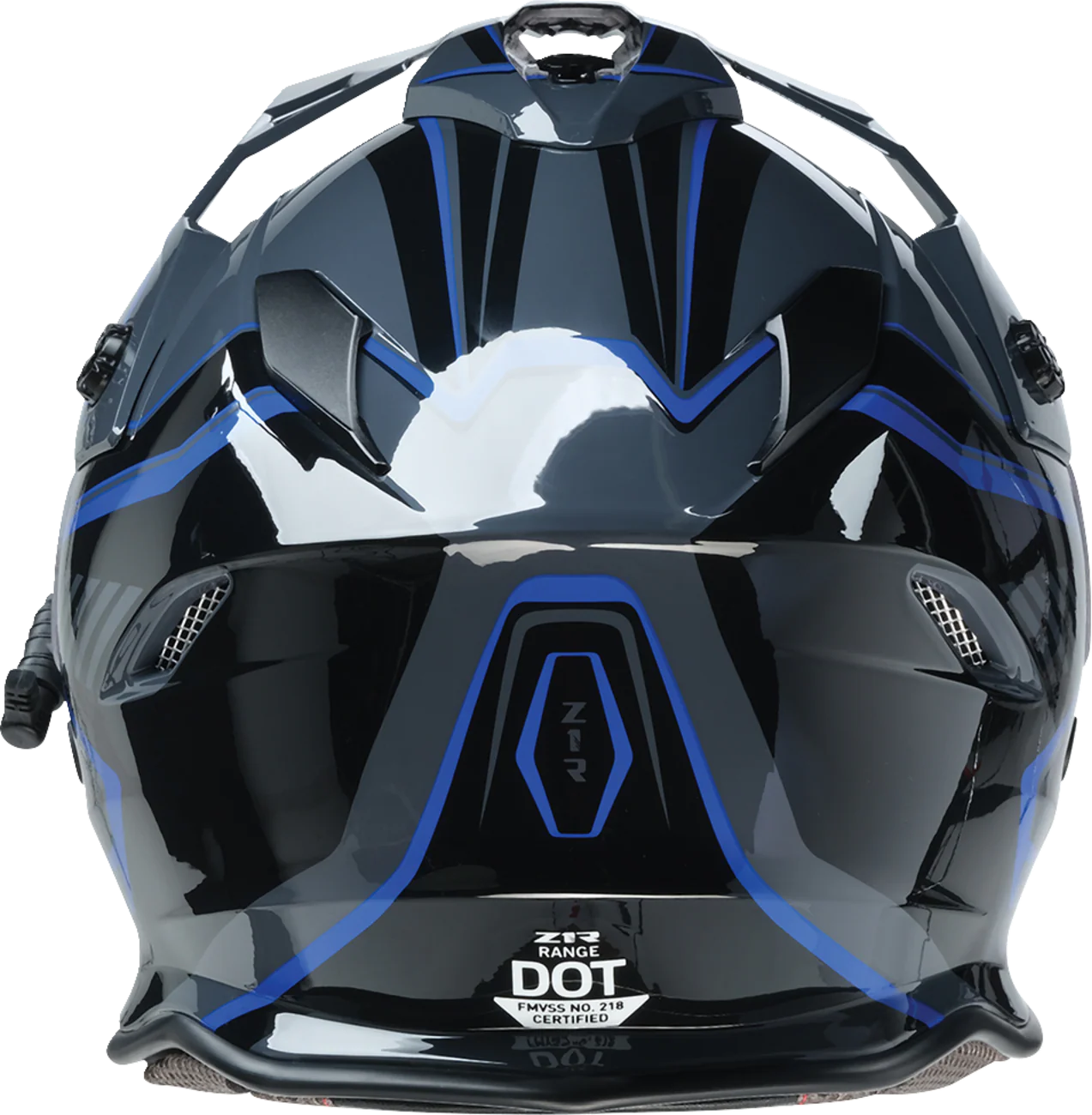 Z1R Range Snow Helmet - Rotor - Black/Blue - Medium - Part 0101-17255 - Image 8