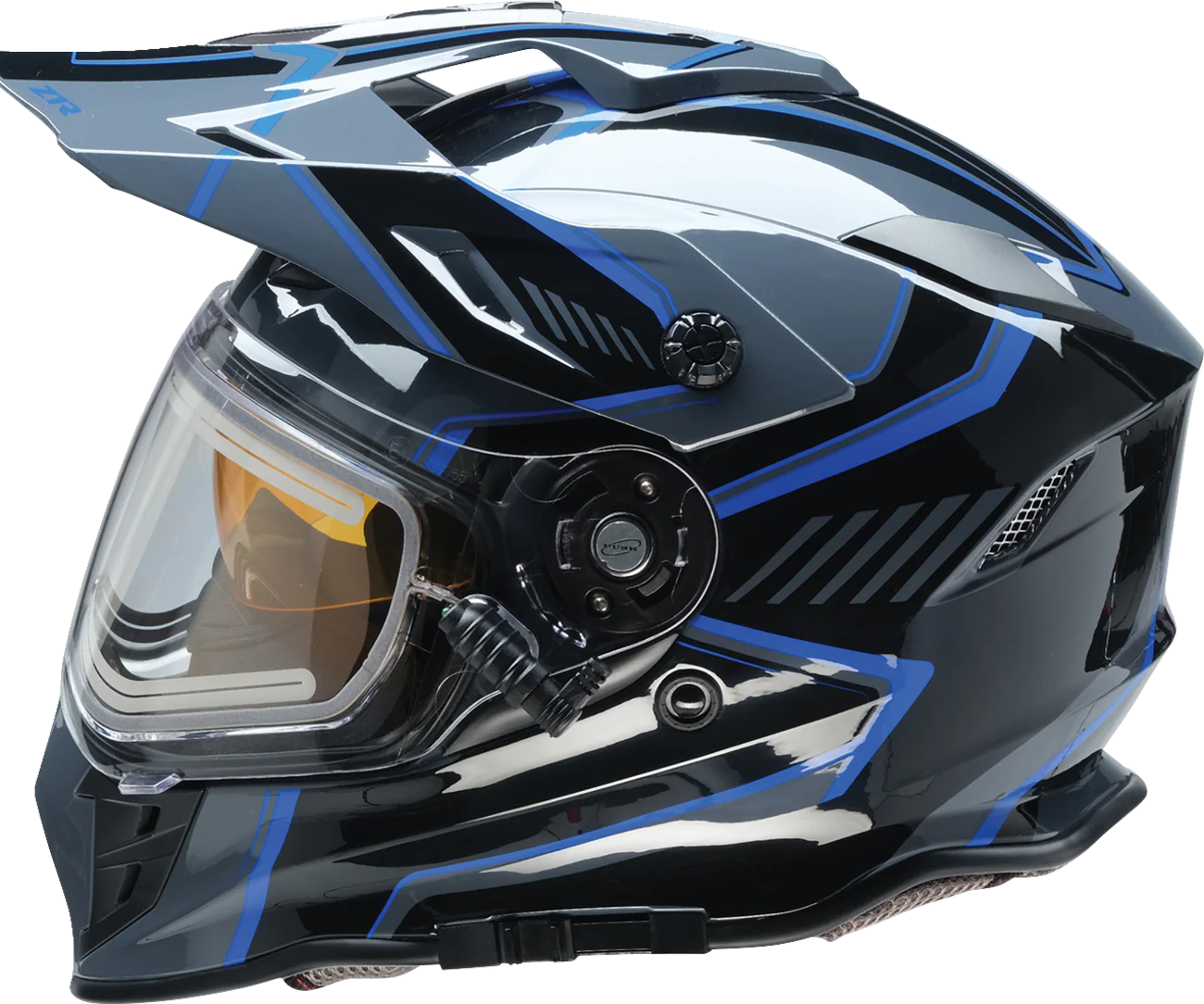 Z1R Range Snow Helmet - Rotor - Black/Blue - XL - 0101-17257 - Image 4