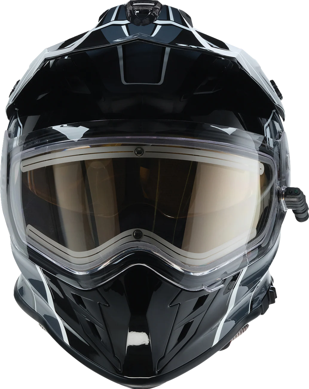 Z1R Range Snow Helmet - Rotor - Black/Gray/White - Medium - Part No. 0101-17249 - Image 7