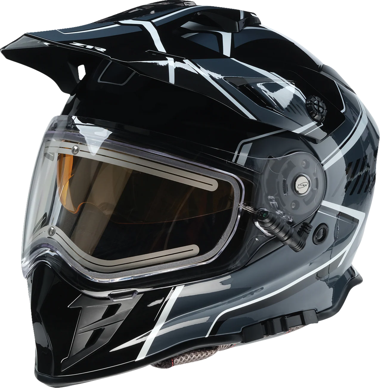Z1R Range Snow Helmet - Rotor - Black/Gray/White - Small - 0101-17248