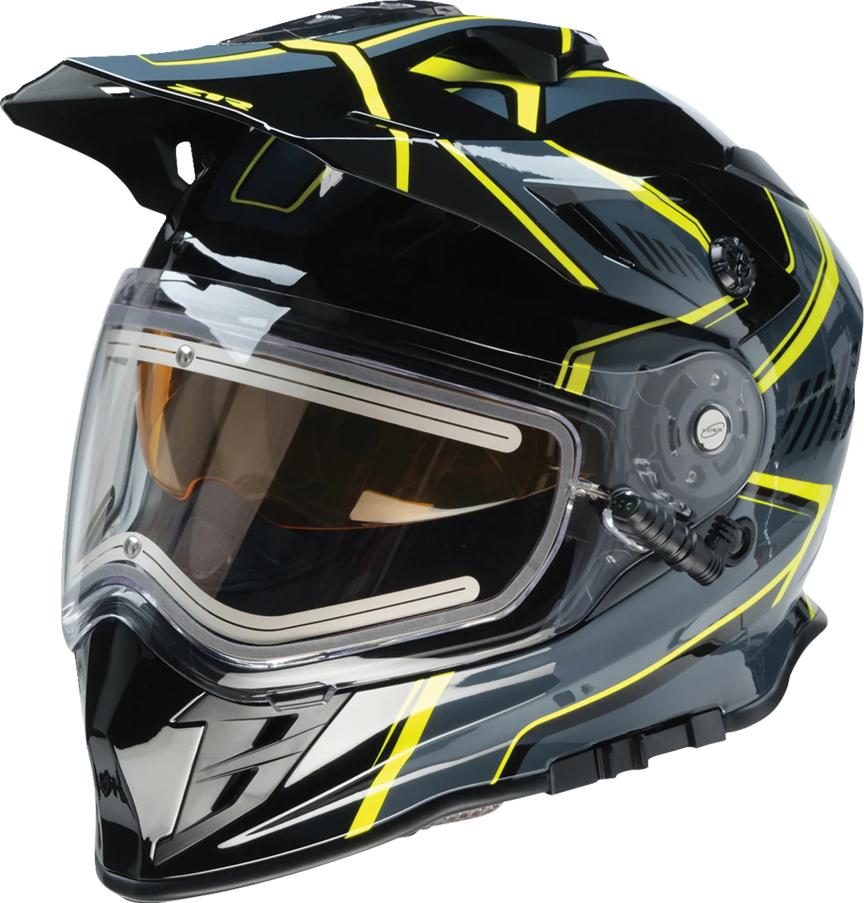 Z1R Range Snow Helmet - Rotor - Black/Hi-Viz - XS 0101-17241