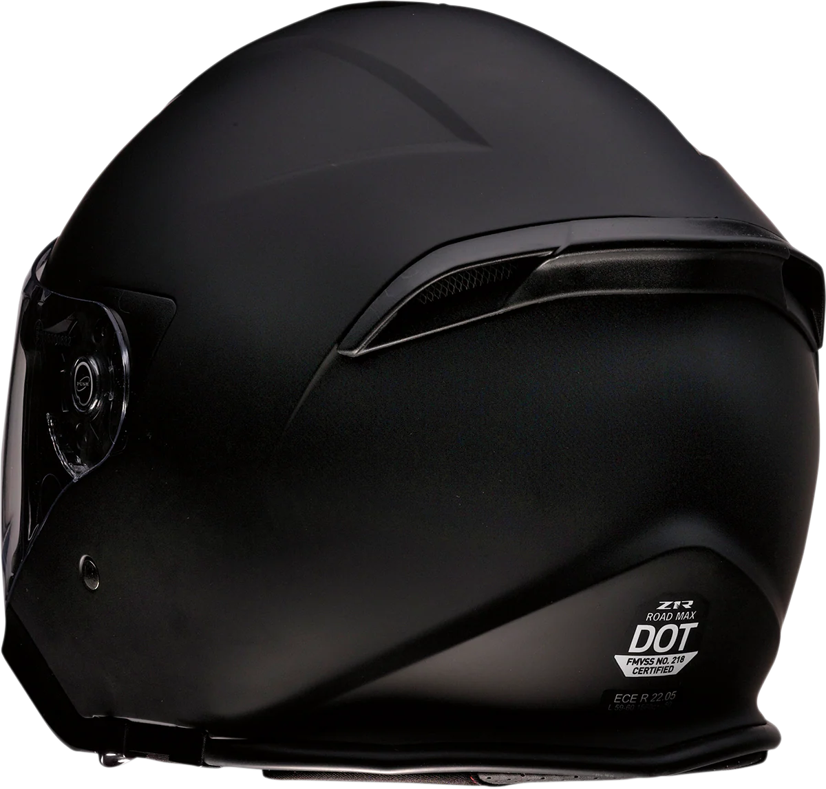 Z1R Road Maxx 2.0 Helmet - Flat Black - Large 0104-3365 - Image 2