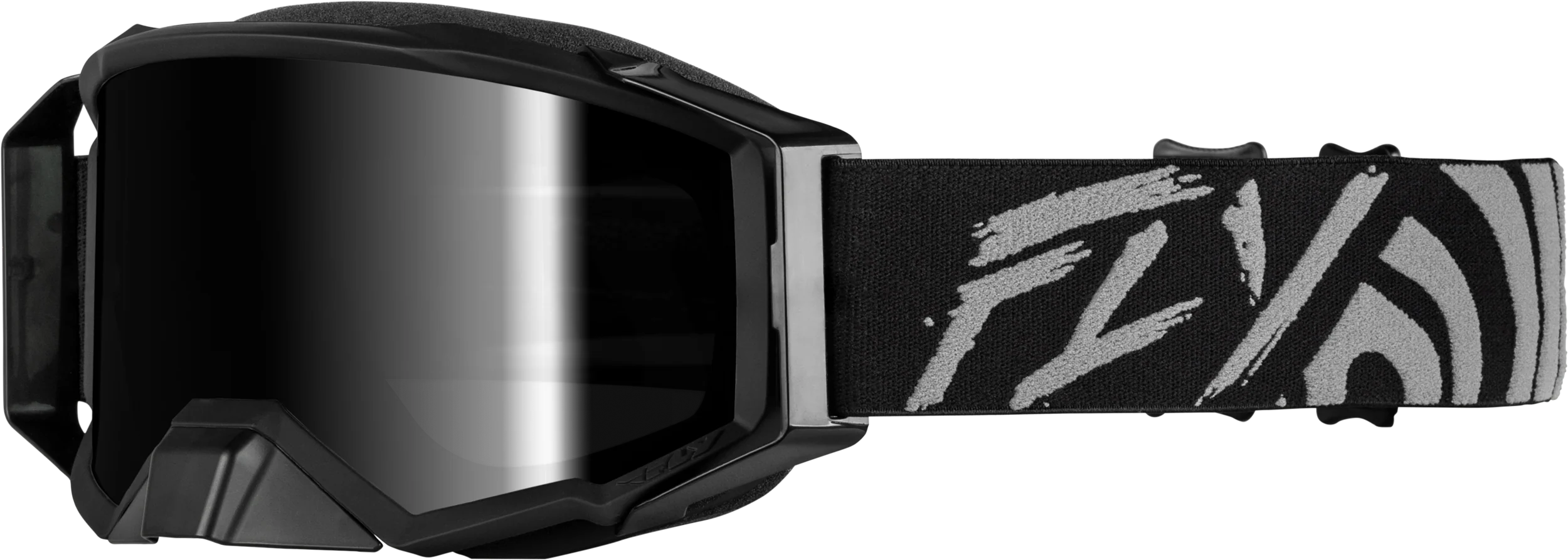 Fly Zone Elite Goggle Grey/Black W/Dark Smoke Hydrophoc Lens