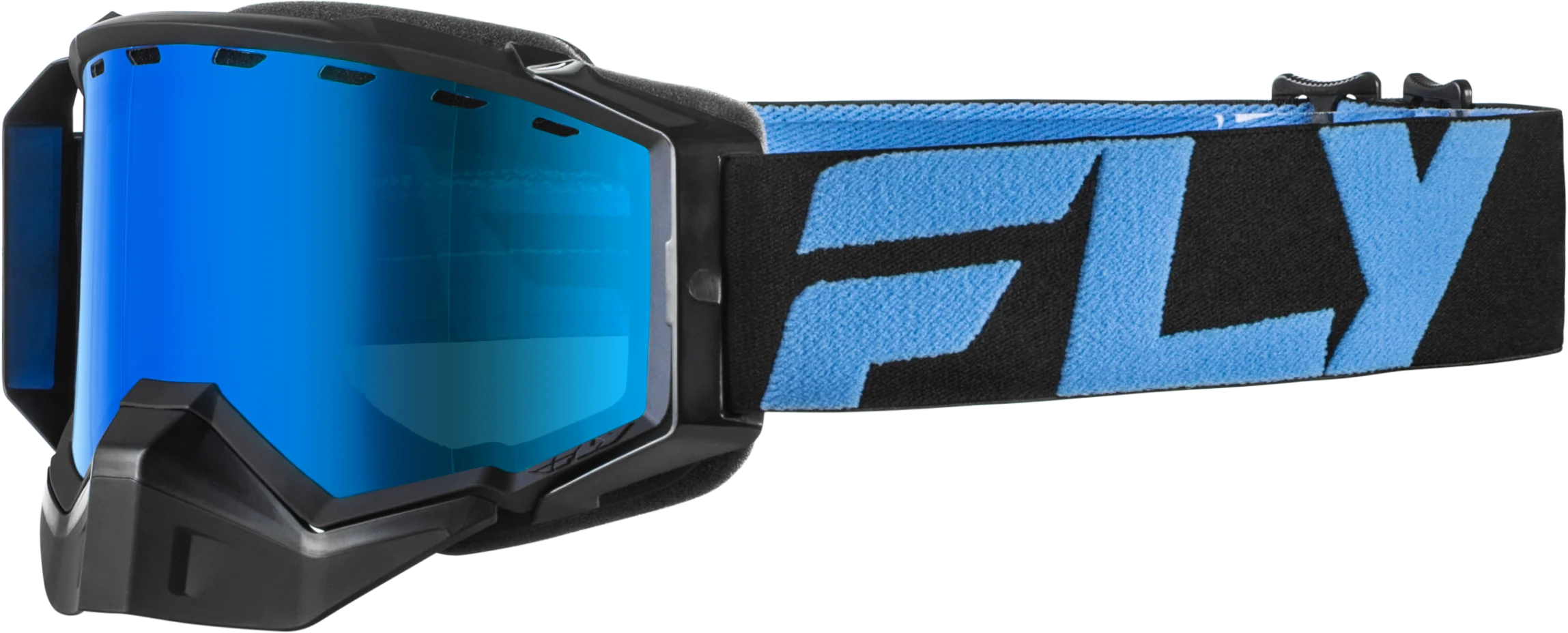 Zone Snow Goggle Blk/Blu W/Sky Blue Mir/Blue Lens